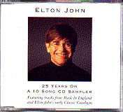 Elton John - 25 Years On A 10 Song CD Sampler